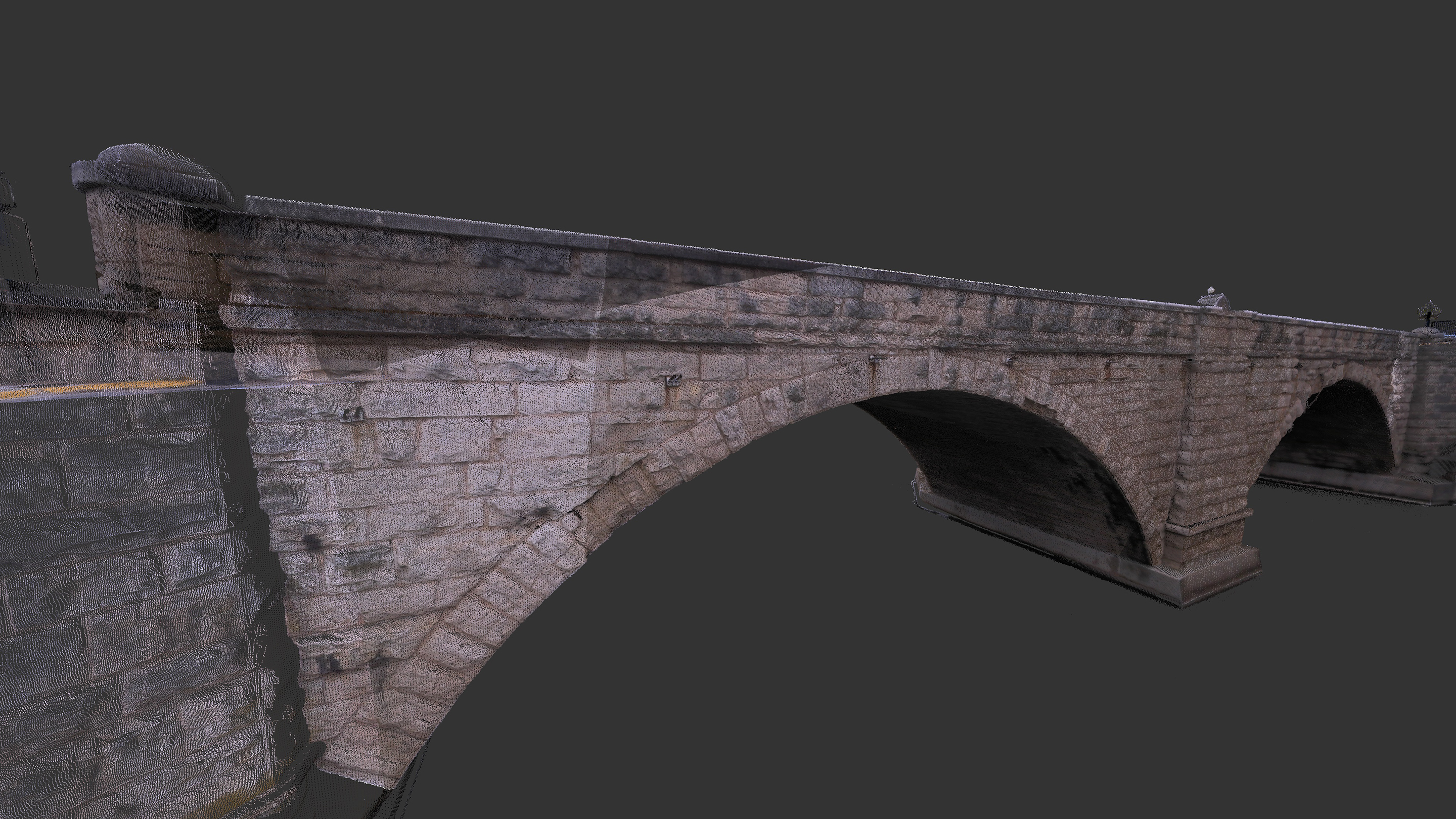 3D scan of Historic Keystone Bridge in Elkader, Iowa